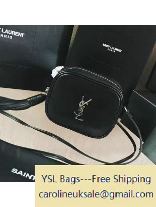 Saint Laurent 425317 Blogger Shoulder Bag with Tassel Black