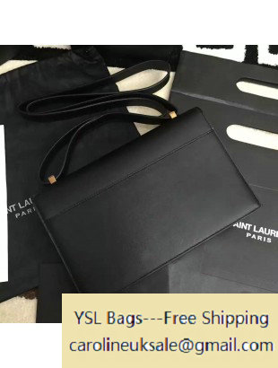 2016 Saint Laurent Small Dylan Bag in Smooth Calfskin 439047 Black - Click Image to Close