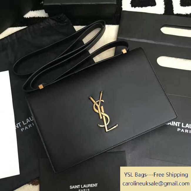 2016 Saint Laurent Small Dylan Bag in Smooth Calfskin 439047 Black - Click Image to Close