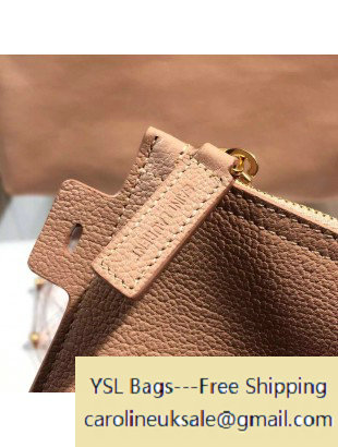 2015 Saint Laurent 354105 Tote Bag in Grained Calfskin Beige - Click Image to Close