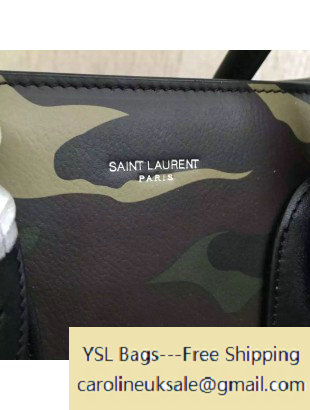 2016 Saint Laurent Classic Small Sac De Jour Bag in Smooth Camouflage Calfskin Army Green - Click Image to Close