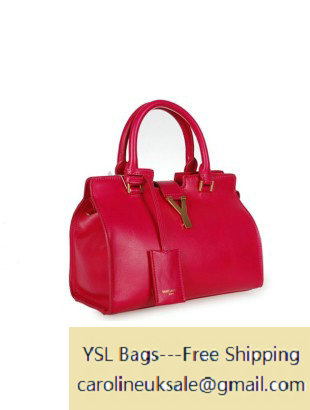 Yves Saint Laurent Rose Medium Leather Tote Bag 2118