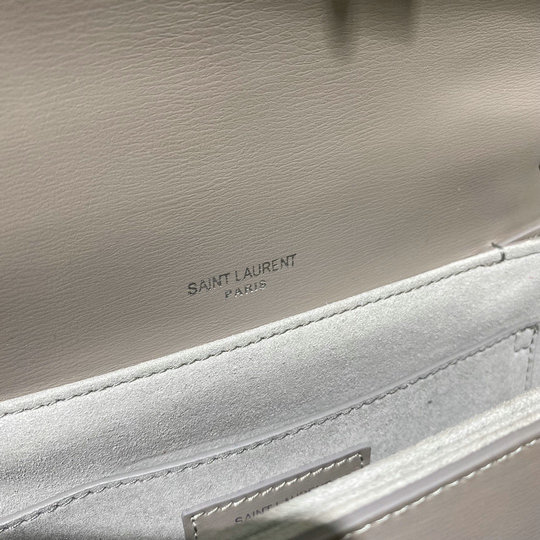 2020 Saint Laurent Medium Bellechasse Bag in grey [48205103] - $259.00 ...